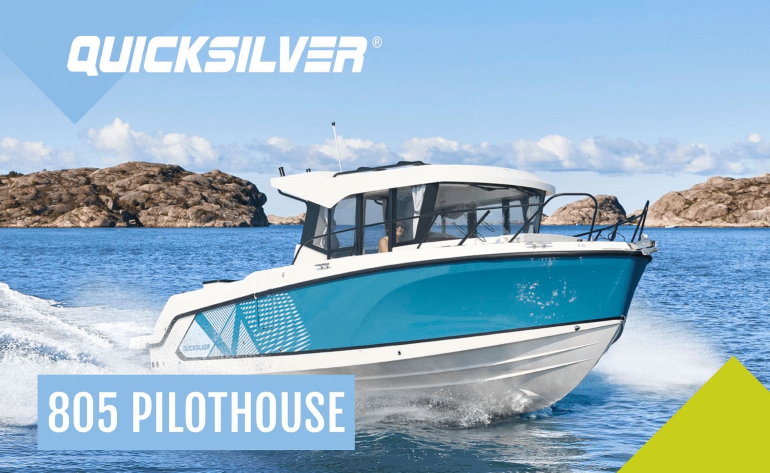 slider 0 Quicksilver Captur 805 Pilothouse